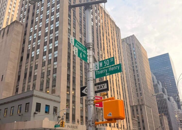 New York dobija ulice: Pele i Thierry Henry
