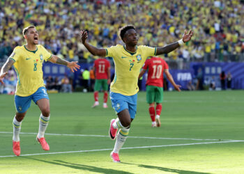 Vinicius Jr. spasio Brazil
