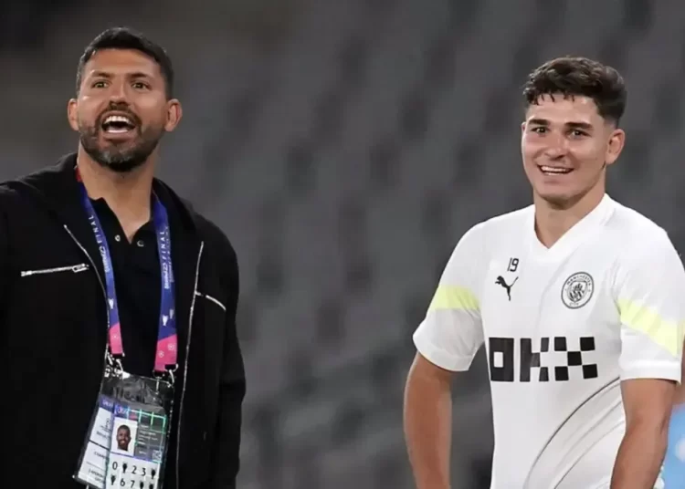 Kun Aguero: Julian Alvarez može ostati u Atleticu, razgovorom se sve rješava