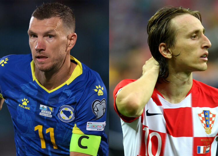Dvije lokomotive – Edin Džeko i Luka Modrić