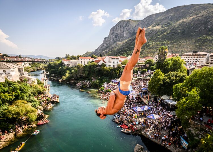 Deset godina Red Bull Cliff Diving svjetske serije u Mostaru