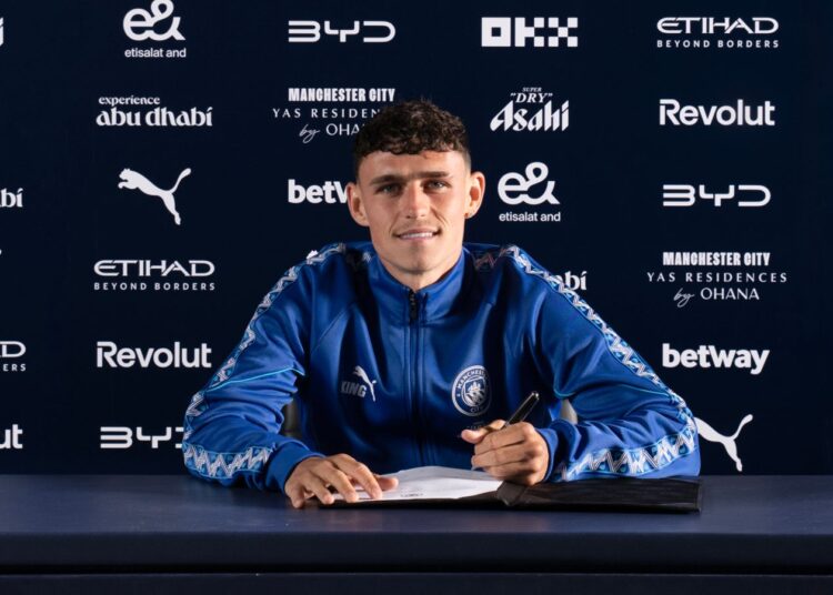 Phil Foden produžio vjernost Manchester Cityju