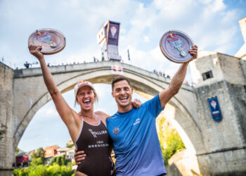 Rhiannan Iffland i Constantin Popovici pobjednici Red Bull skokova u Mostaru