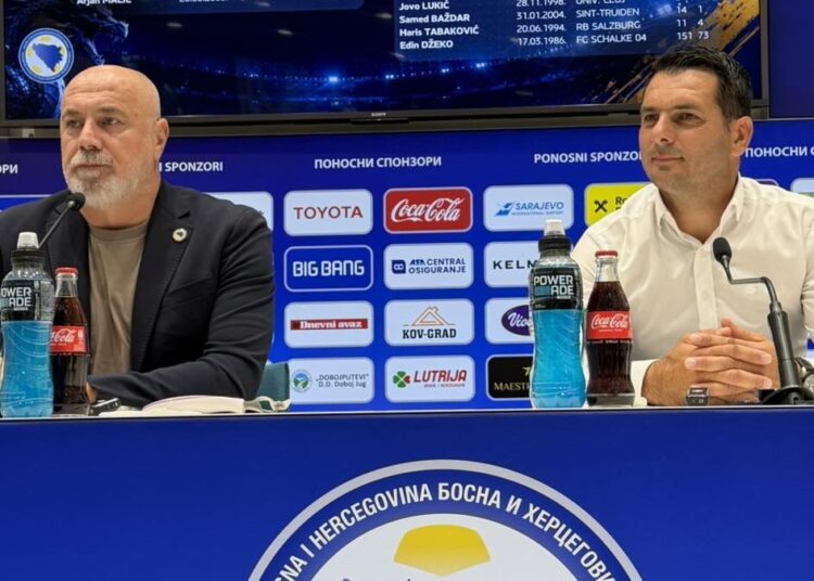 Barbarez i Spahić govorili pred okupljanje reprezentacije BiH za Ligu nacija
