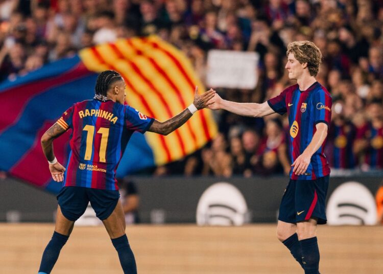Barca melje, Raphinha i Lamine briljirali protiv Raya